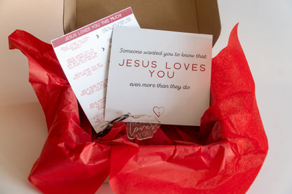 Jesus Loves You Keychain