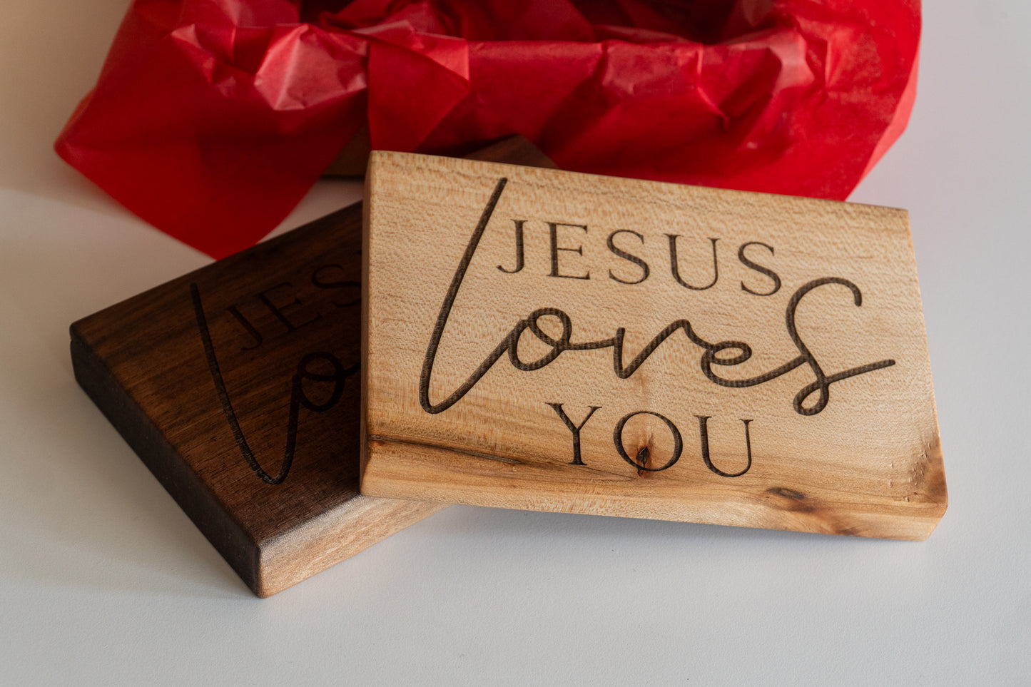 Jesus Loves You Wood Sign